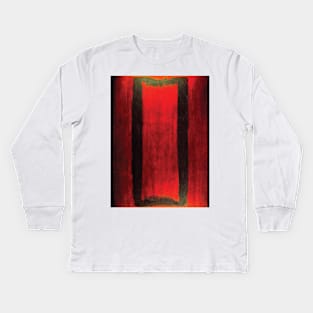 mark rothko Art Print Poster Vaporwave Shirt Wallpape Kids Long Sleeve T-Shirt